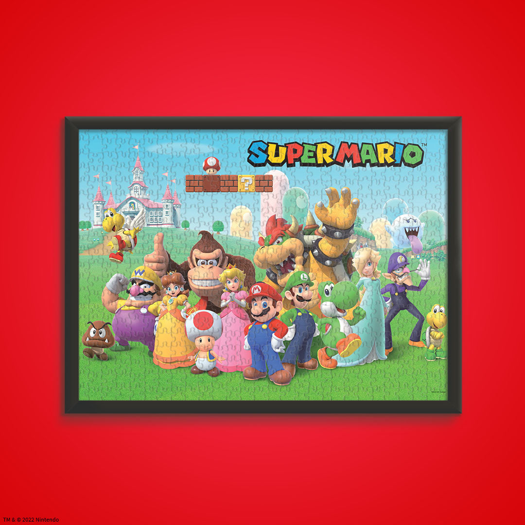 Super Mario Mushroom Kingdom 1000 Piece Puzzle    