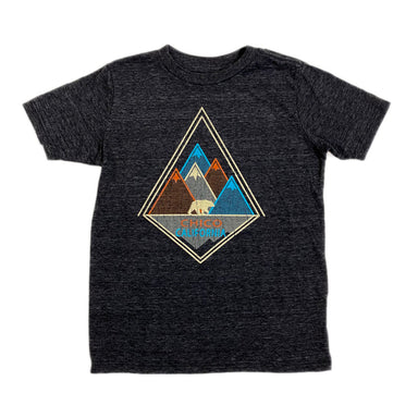 Allotrope Mountains - Kids Chico T-shirt BLACK XS  3263718.1