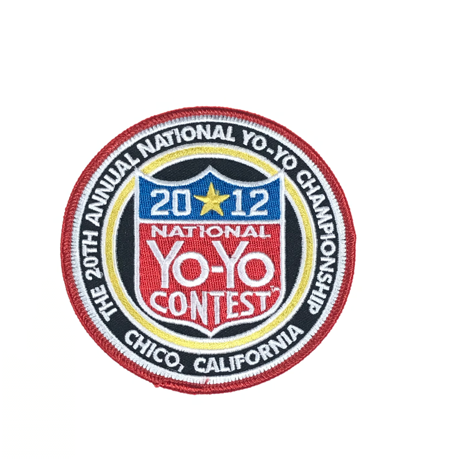 National Yo-Yo Contest Patch 3 or 4 inch 2012   3261088.20