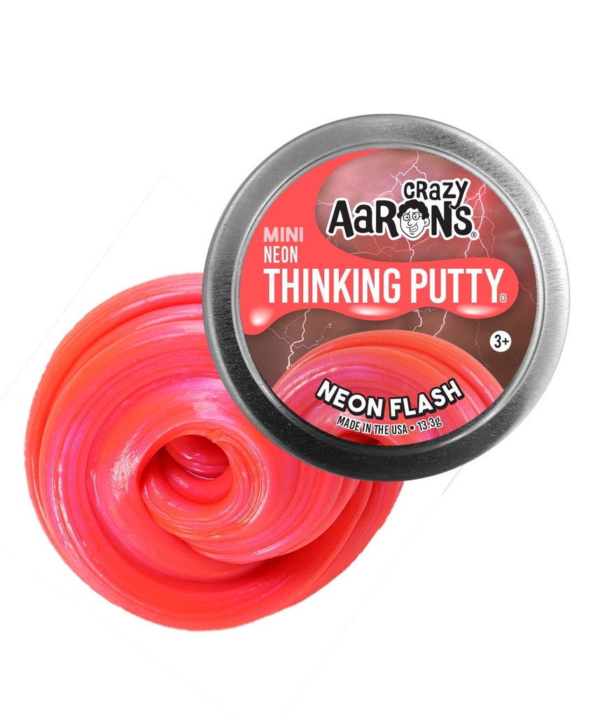 Crazy Aaron's Neon Flash - Mini Electric Thinking Putty    