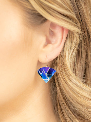 Holly Yashi Mercury Earrings in Indigo    