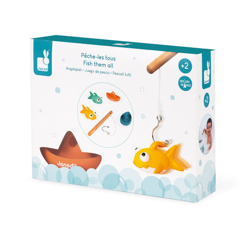 Fish Them All - Bath Squirt Fishing Toy    