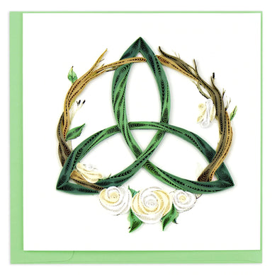 Celtic Trinity Knot - Blank Quilling Card    
