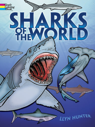 Sharks of The World - Coloring Book    