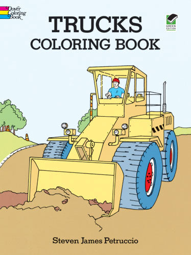 Trucks - Coloring Book    