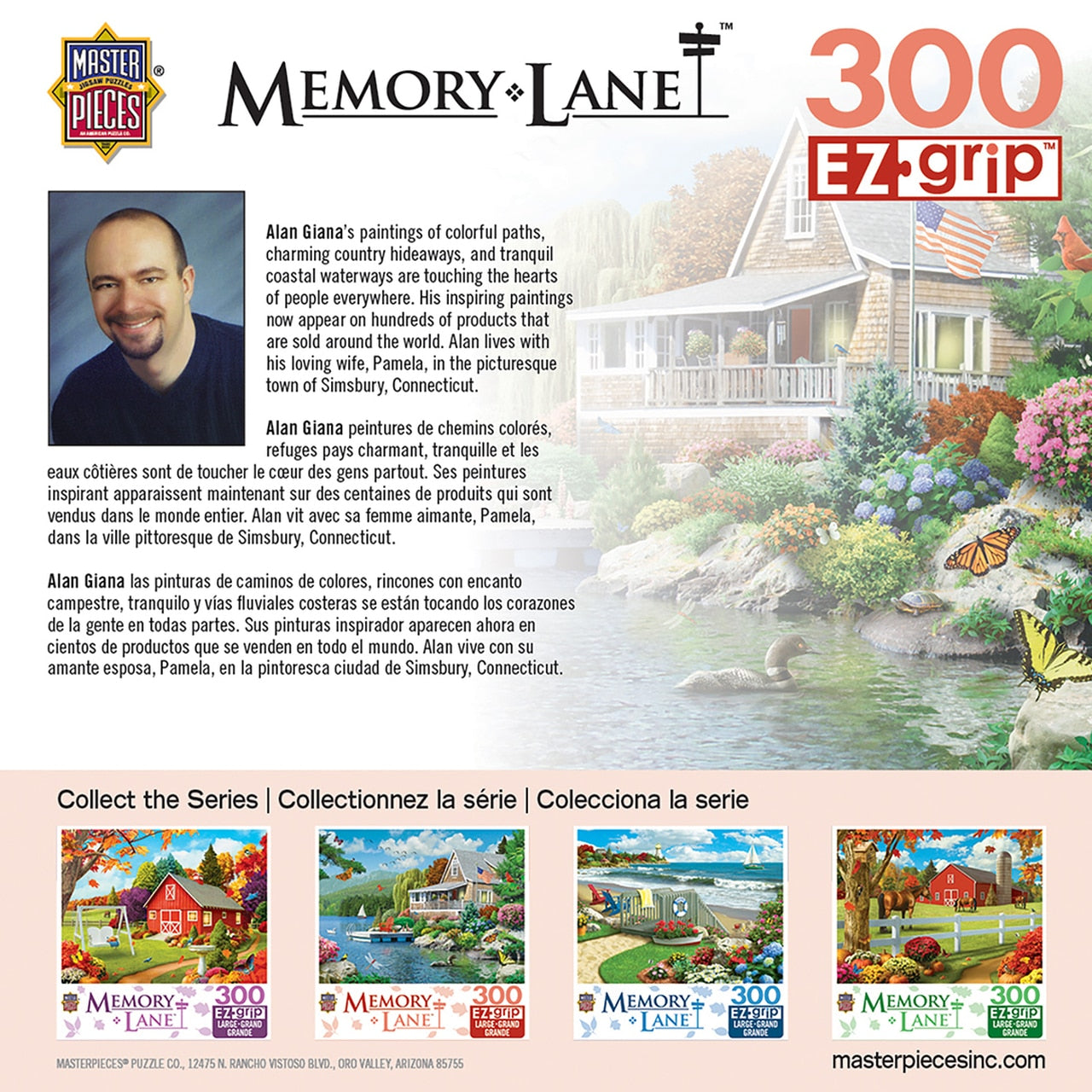 Lakeside Memories 300 Piece Large Format Puzzle    