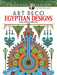 Art Deco Egyptian Designs - Creative Haven Coloring Book    