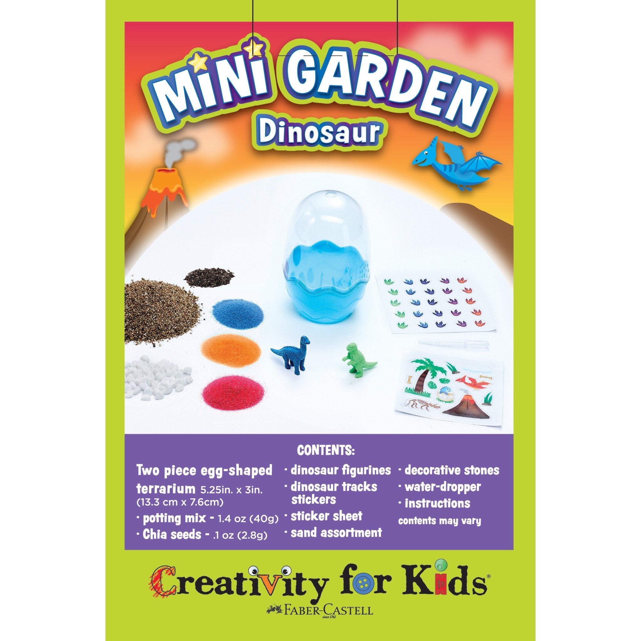 Mini Chia Garden - Dinosaur    