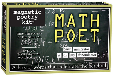 Magnetic Poetry - Math Poet    