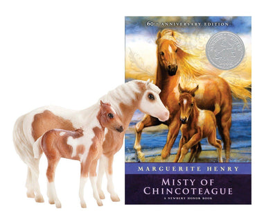 Breyer Traditional Series - Misty of Chincoteague Horse, Foal and Book Set    