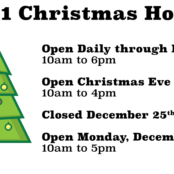 2021 Christmas and New Years Hours