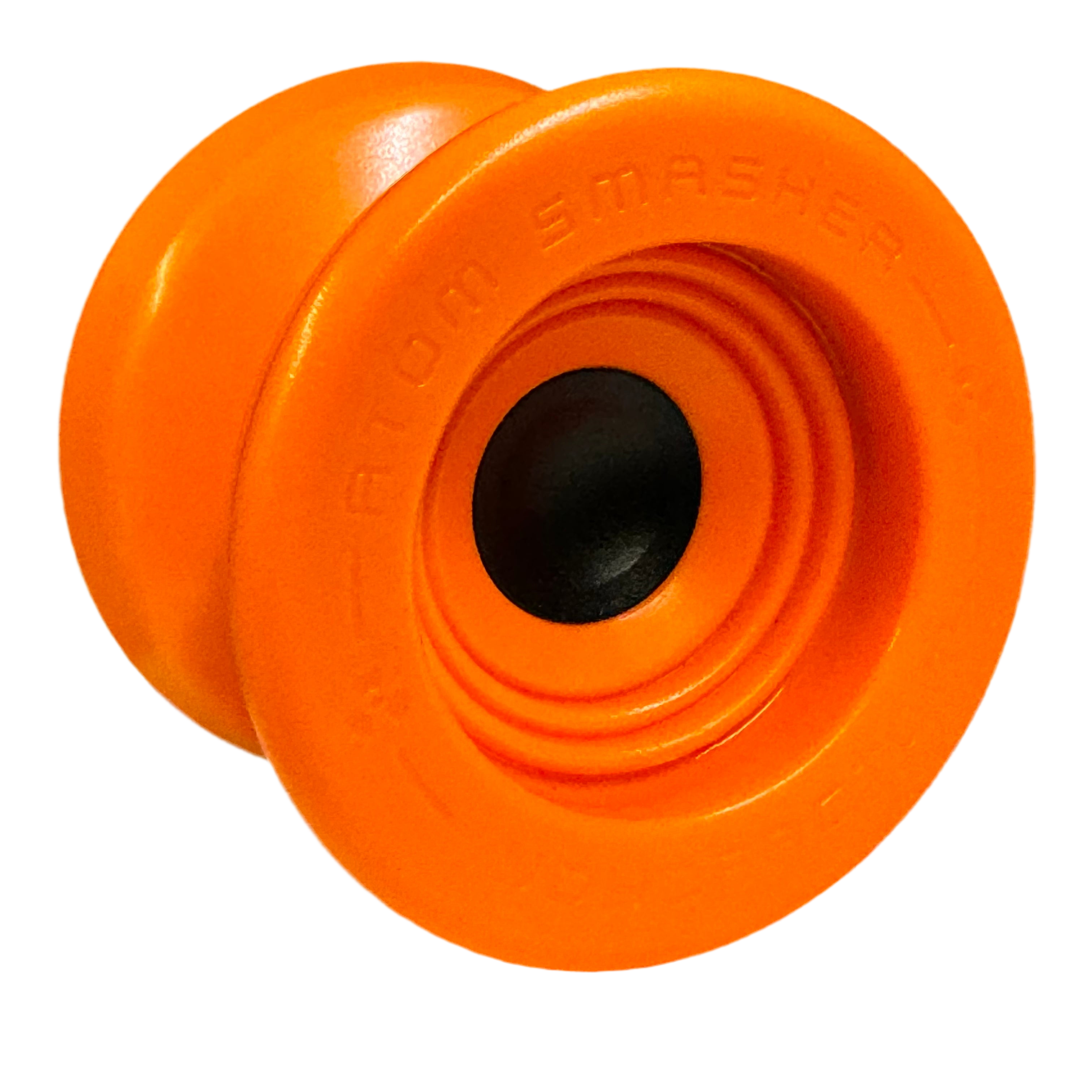 YoYoFactory Atom Smasher Yo-Yo Solid Orange-Black Hub   03962431