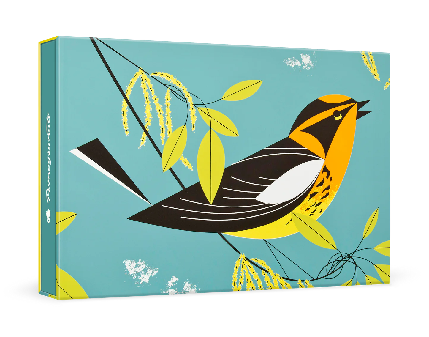 Charley Harper: Blackburnian Warbler Boxed Note Cards
