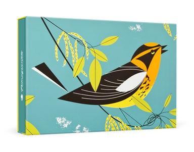 Charley Harper Blackburnian Warbler Boxed Note Cards    