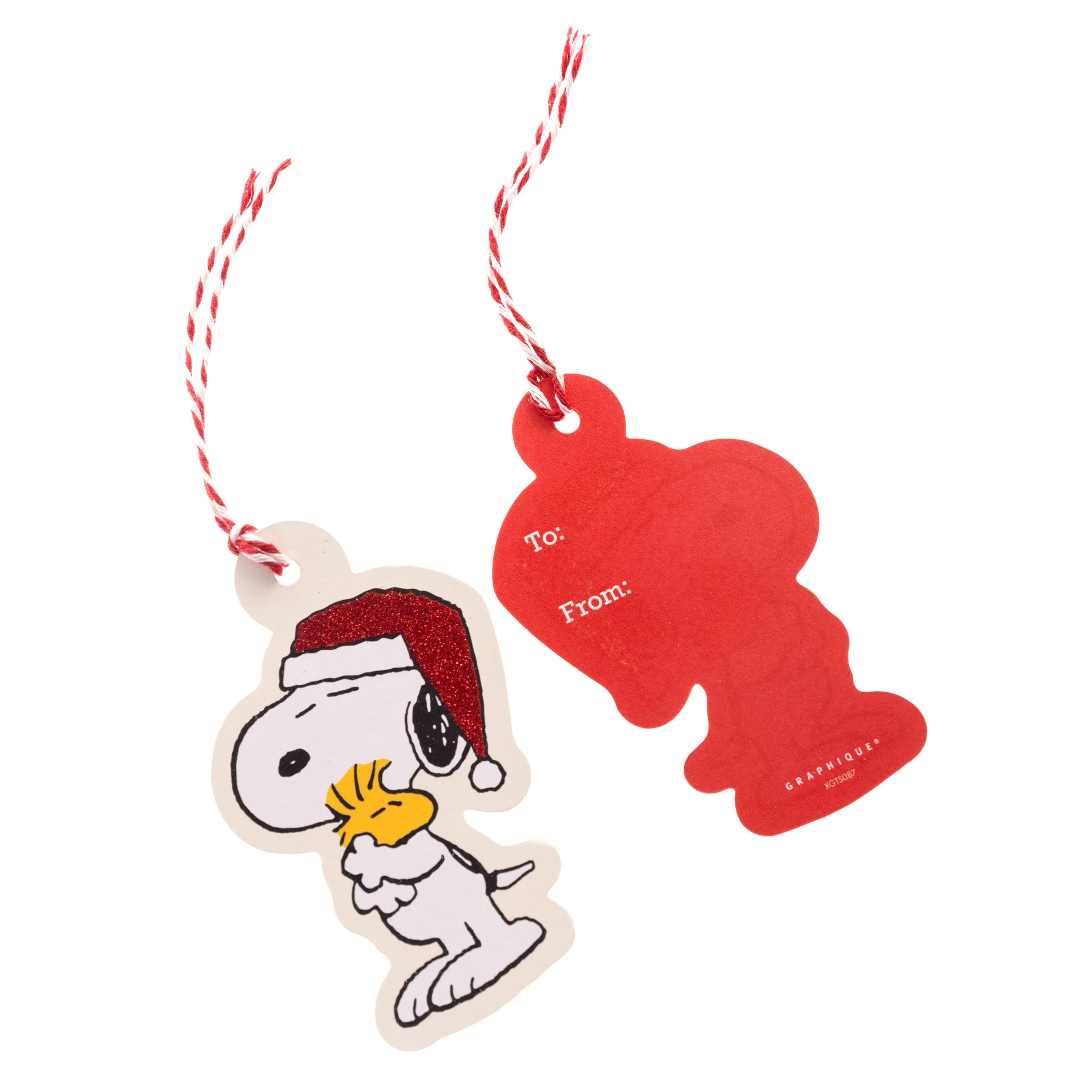 GRPH Peanuts® Snoopy and Woodstock Holiday Gift Tags