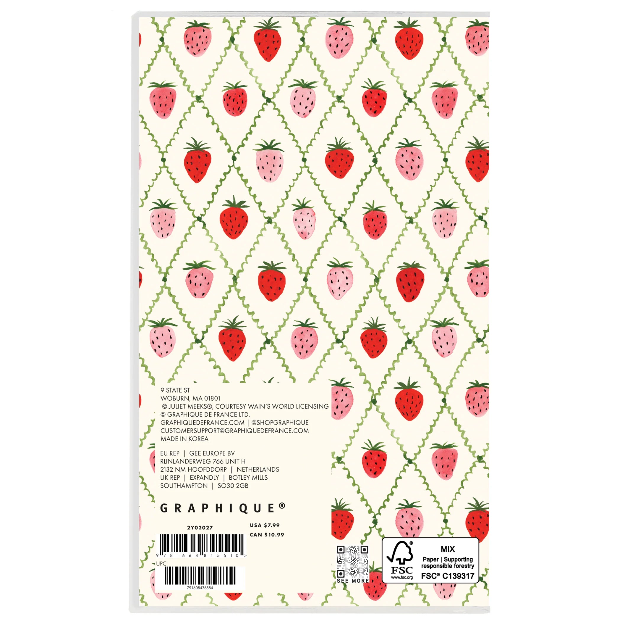 GRPH Fun Pattern 2027-2028 Two-Year Pocket Planner