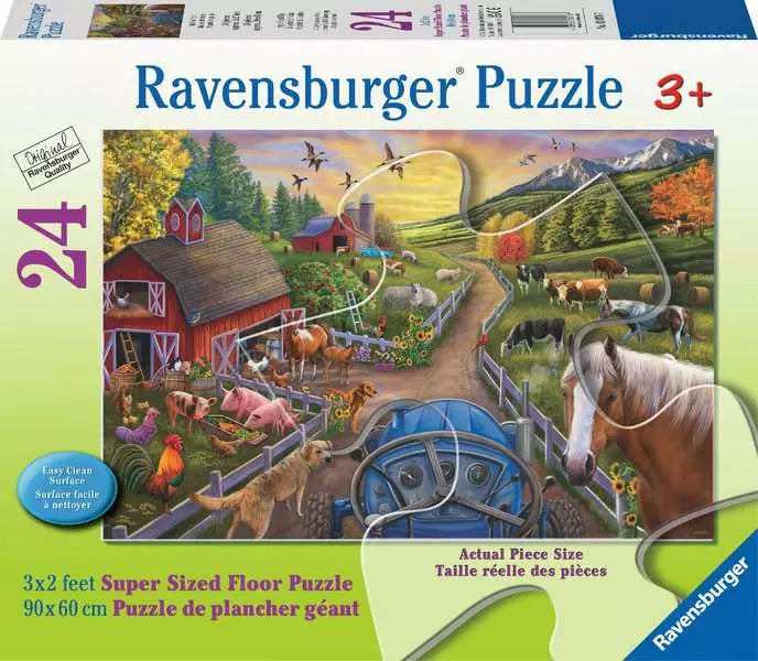 My First Farm 24 Piece Floor Puzzle