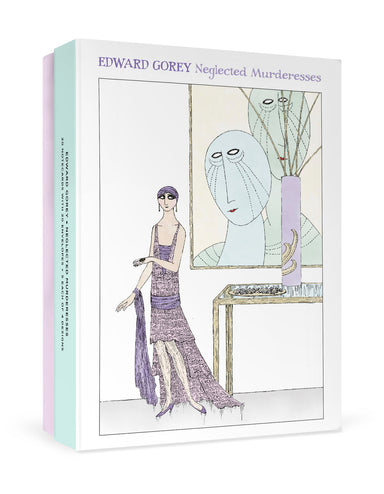 Edward Gorey Neglected Murderesses - Boxed Assorted Note Cards    