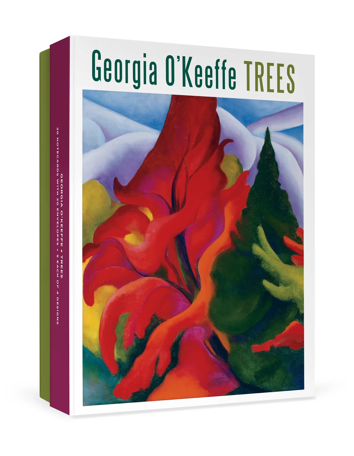 Georgia O'Keeffe Trees Boxed Assorted Note Cards