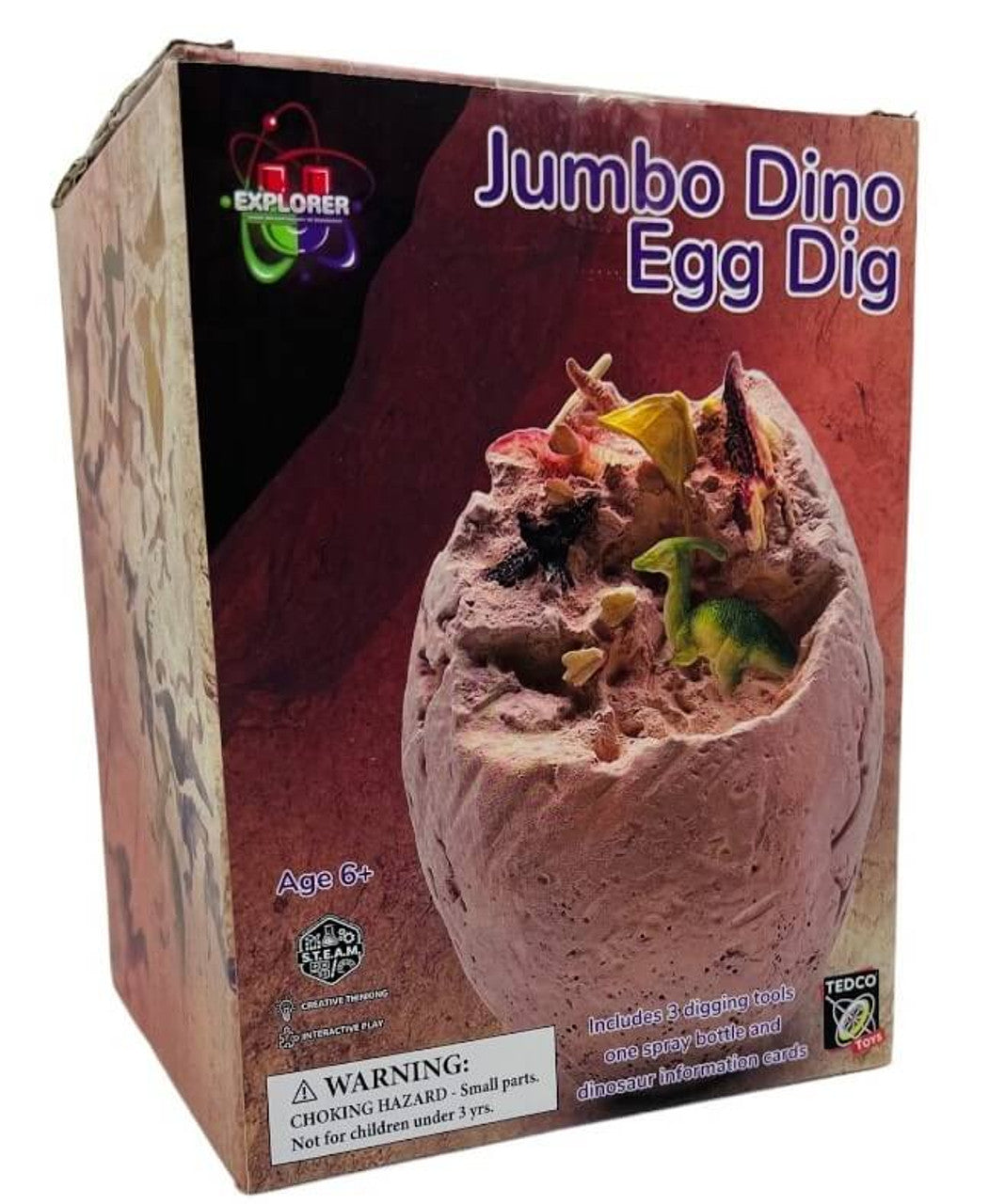 Jumbo Dino Egg Excavation Kit