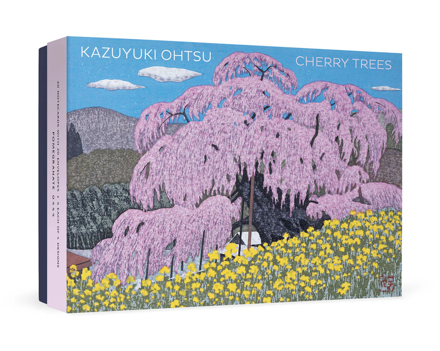 POM Kazuyuki Ohtsu: Cherry Trees Boxed Notecard Assortment