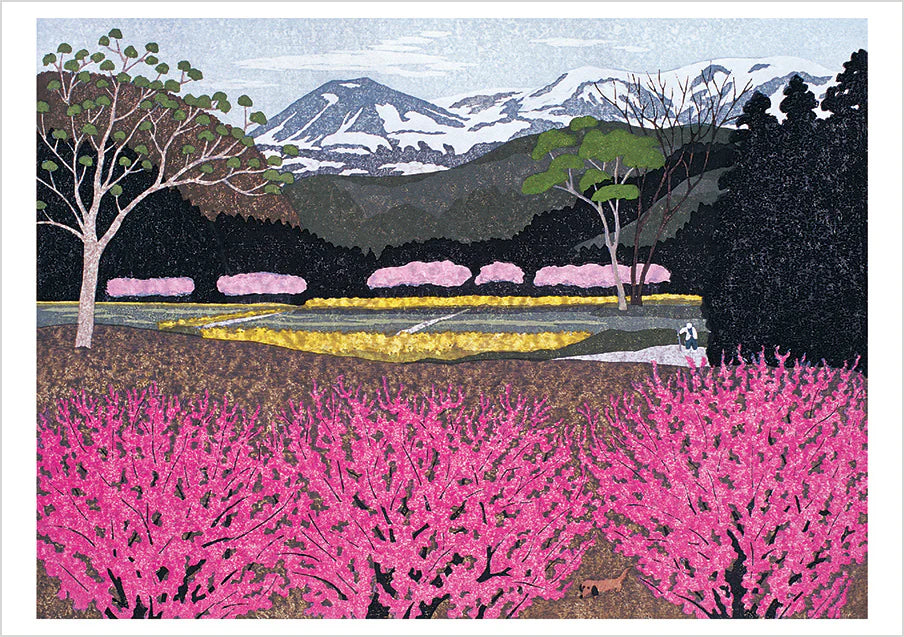 POM Kazuyuki Ohtsu: Cherry Trees Boxed Notecard Assortment