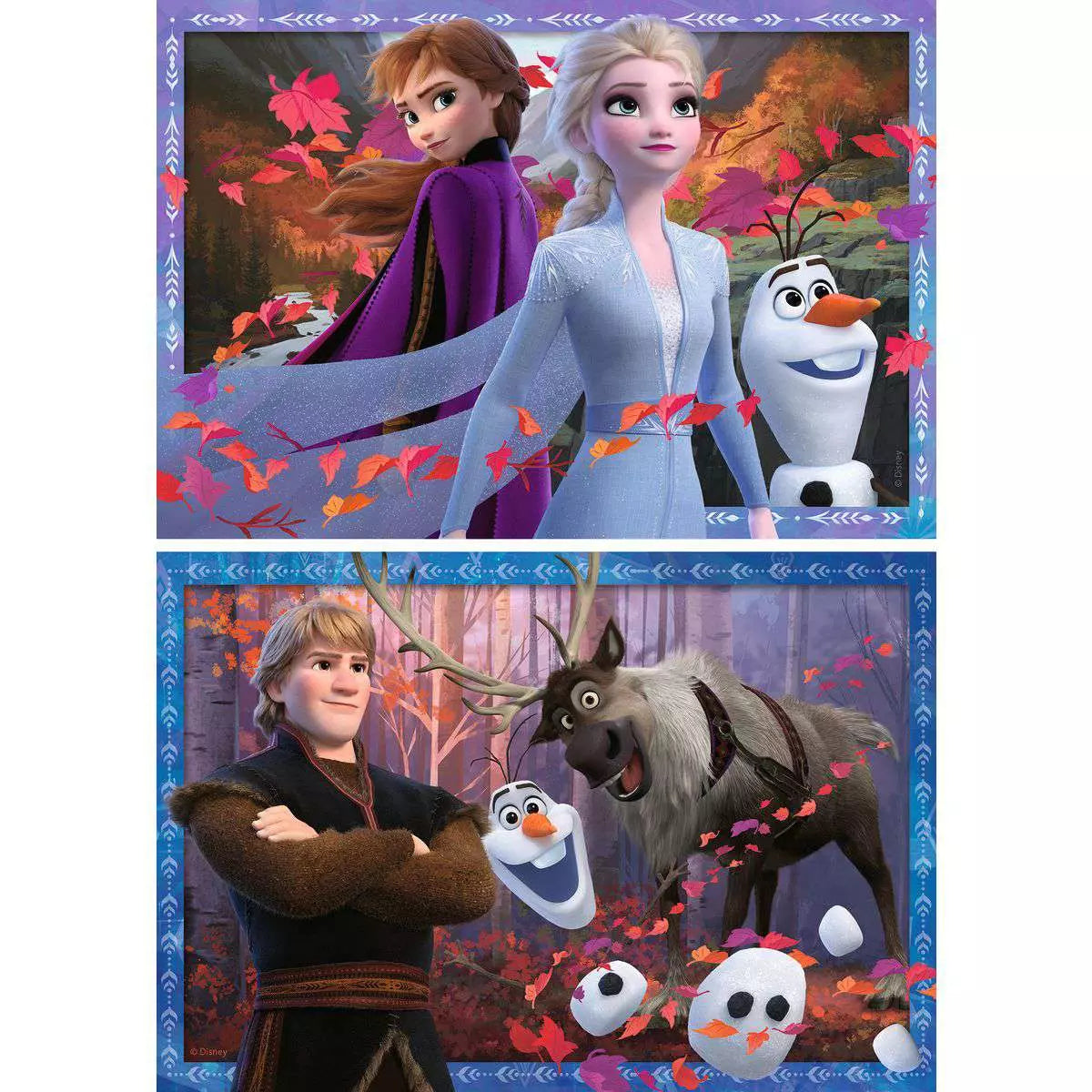 Disney Frozen 2 Frosty Adventures 2x24 Piece Puzzles