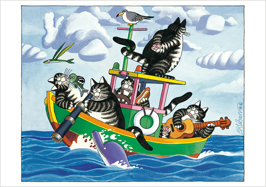 B Kliban Cat Fun - Boxed Assorted Note Cards    