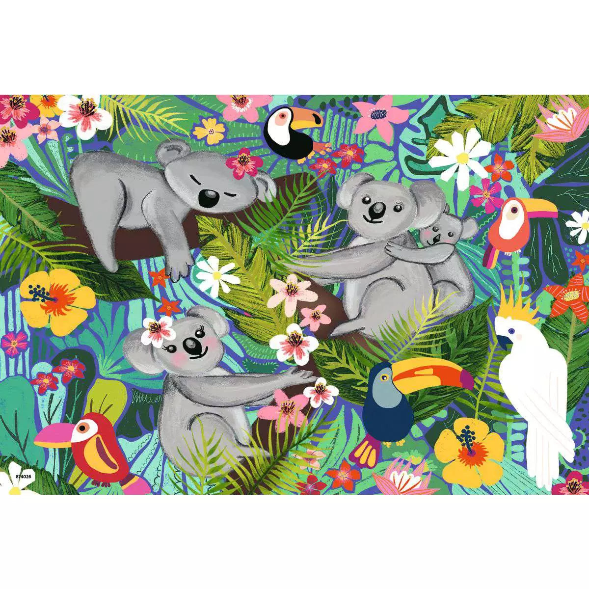 Koalas and Sloths 2x24 Piece Puzzles