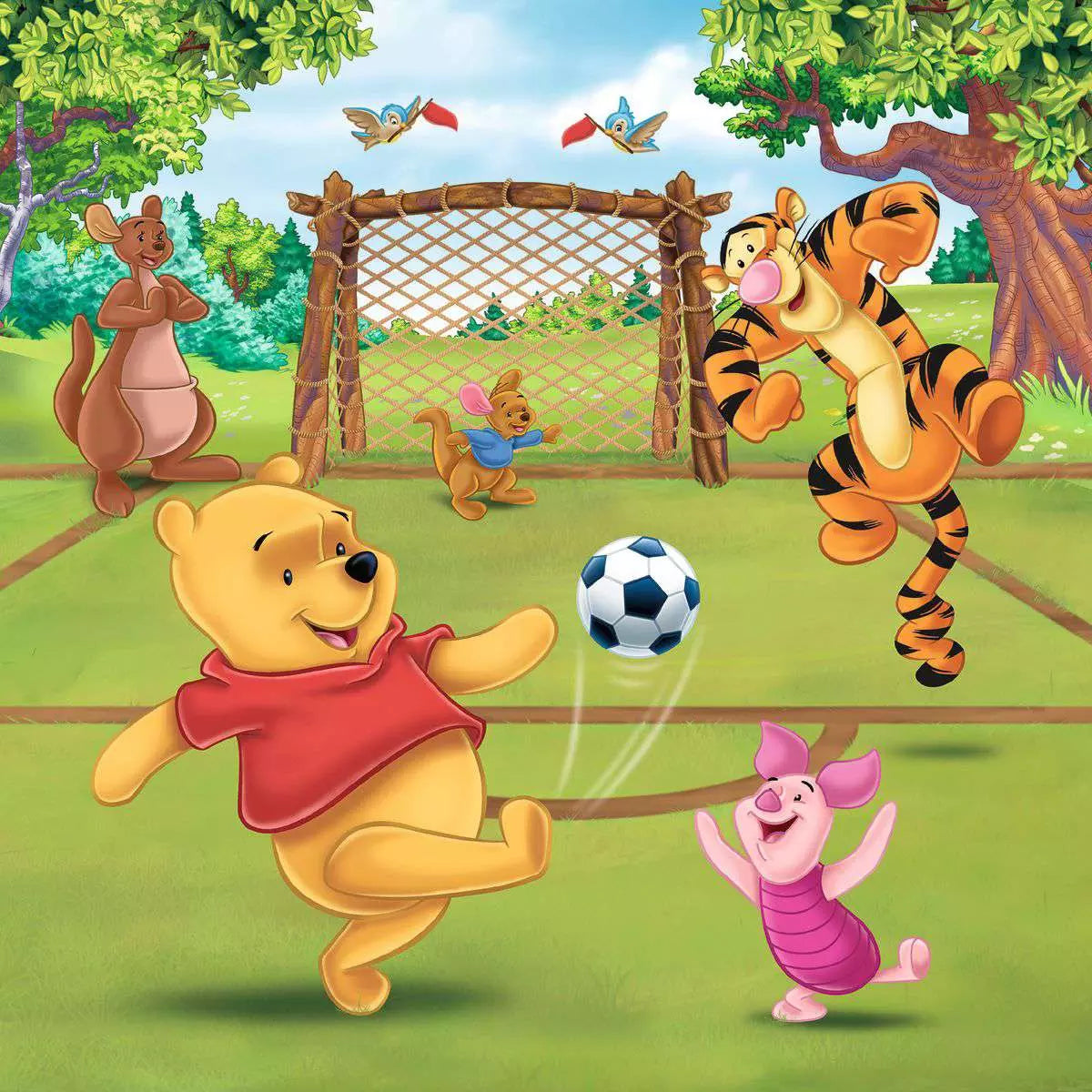 Disney Winnie The Pooh Sports Day 3x49 Piece Puzzles