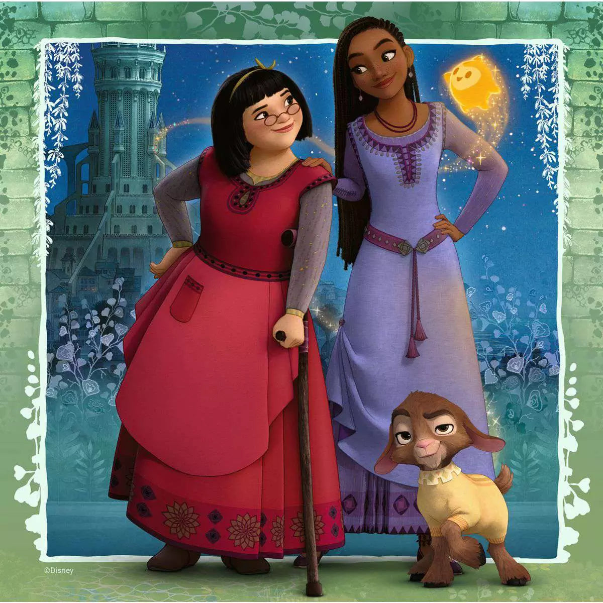 Disney Wish Asha's Wish 3x49 Piece Puzzles