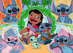 Disney Aloha! Stitch - four 100 Piece Puzzles    