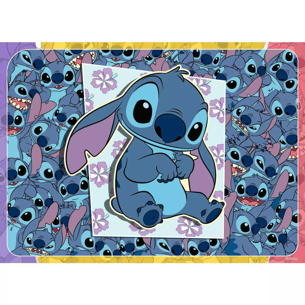 RAV Disney Stitch 4x100 Piece Puzzles