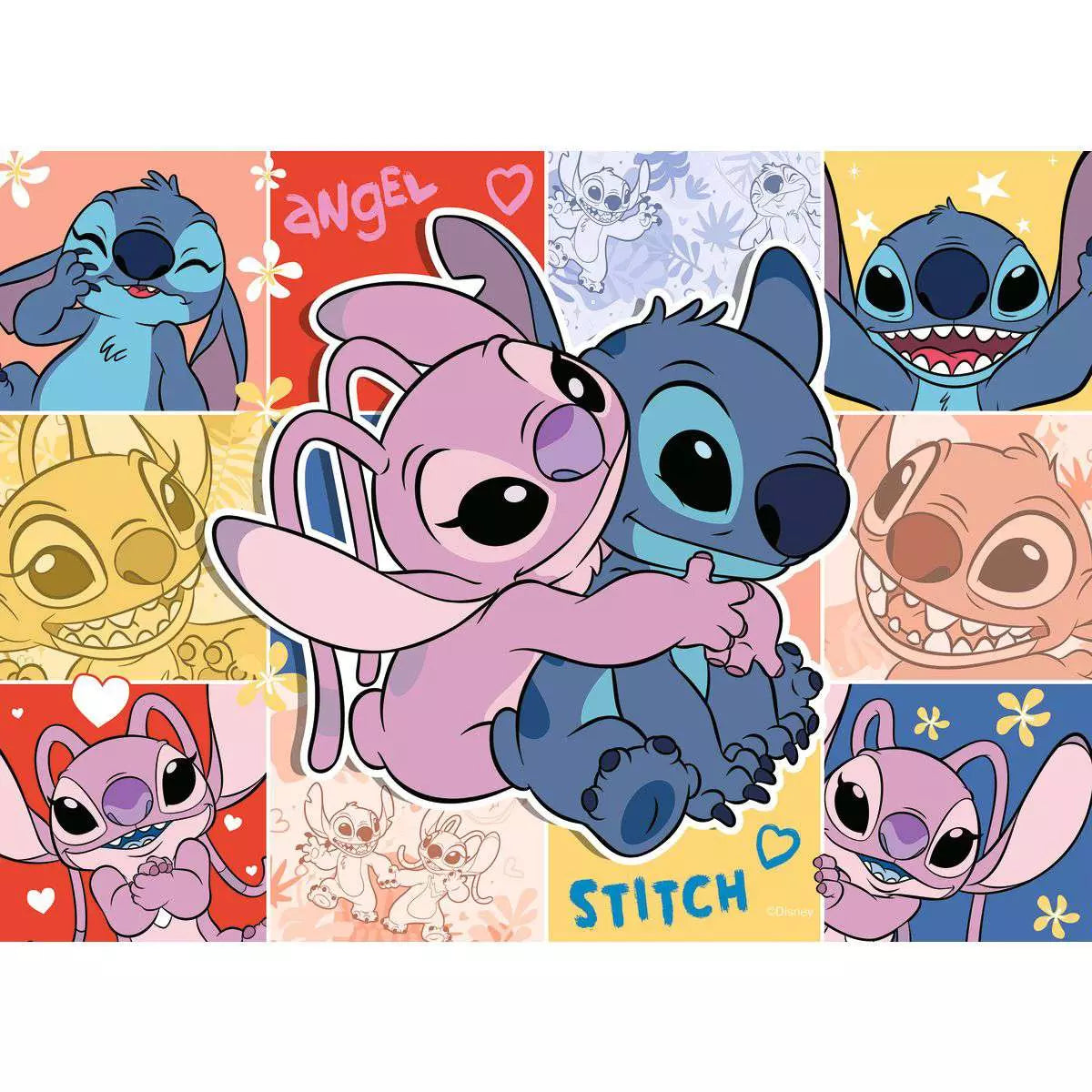 RAV Disney Stitch 4x100 Piece Puzzles