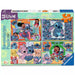 Disney Aloha! Stitch Bumper Puzzle Pack 4x100 Piece Puzzles