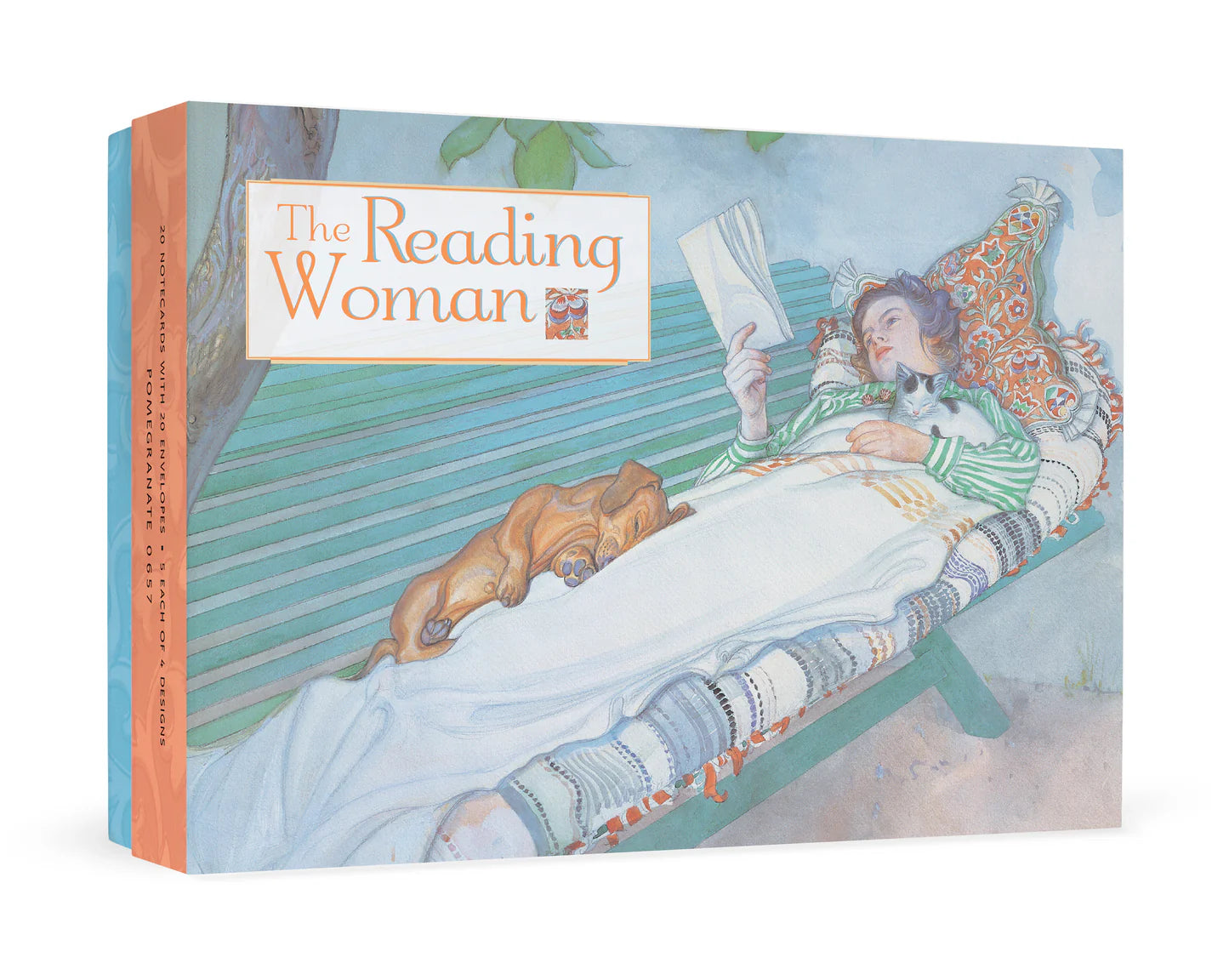 POM The Reading Woman Boxed Notecard Assortment
