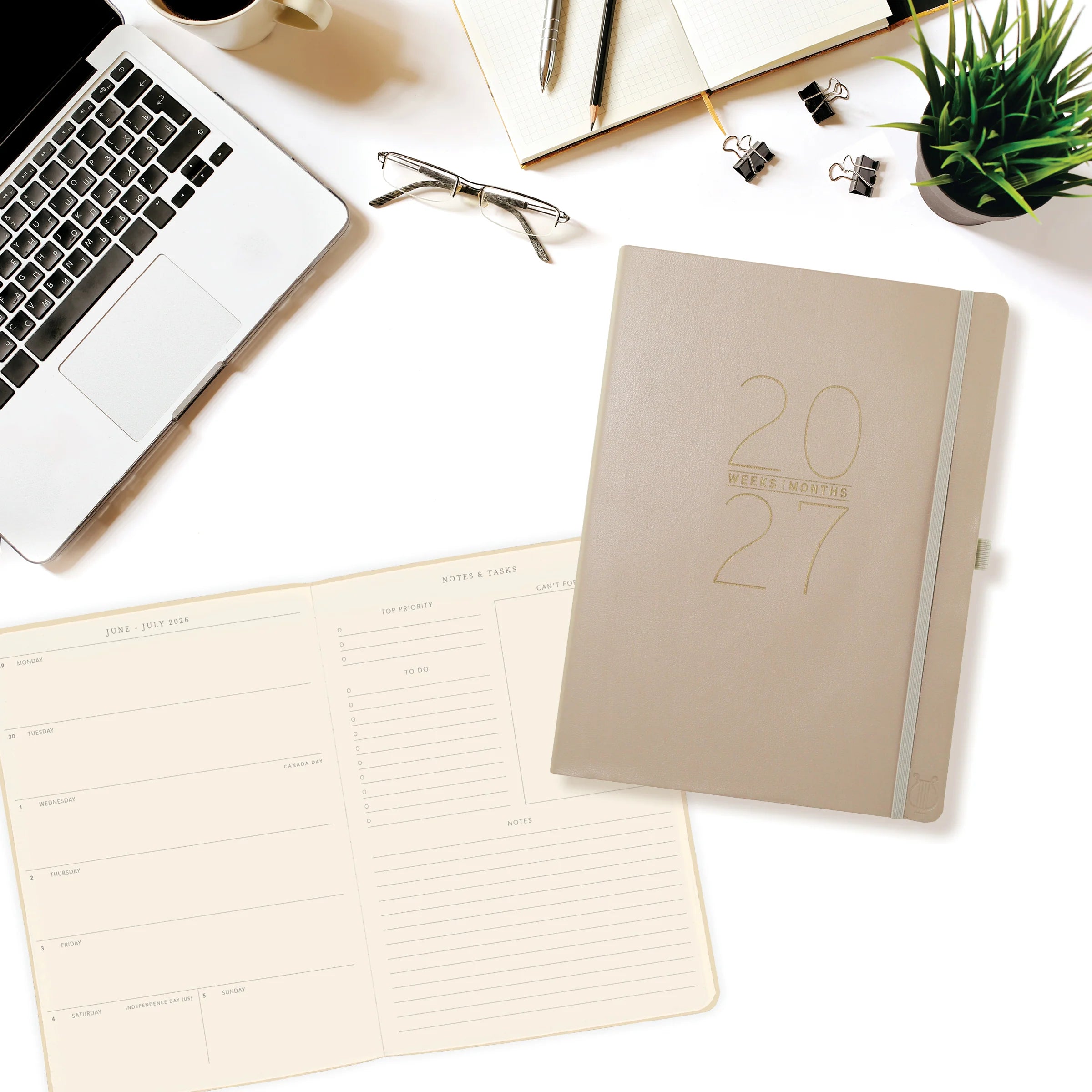 GRPH Apollo Collection: Grey 2027 Engagement Calendar