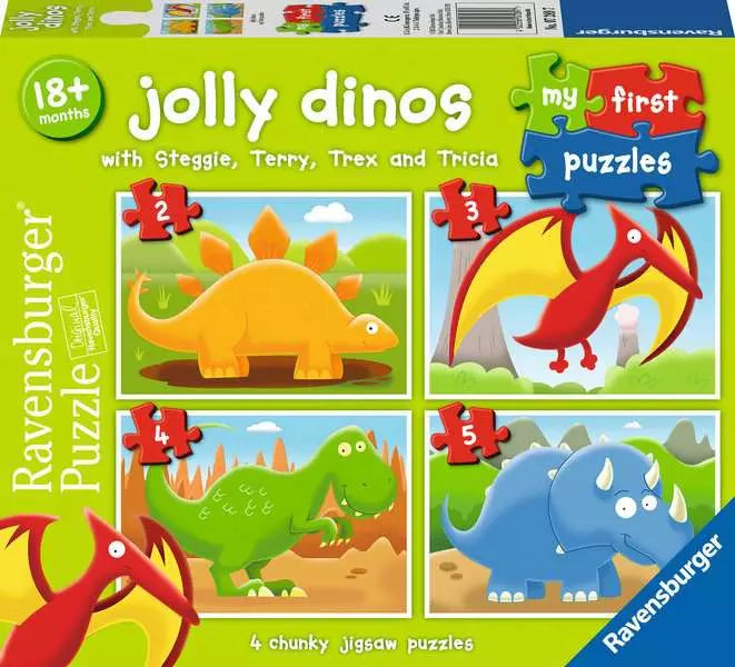 My First Puzzles: Jolly Dinos