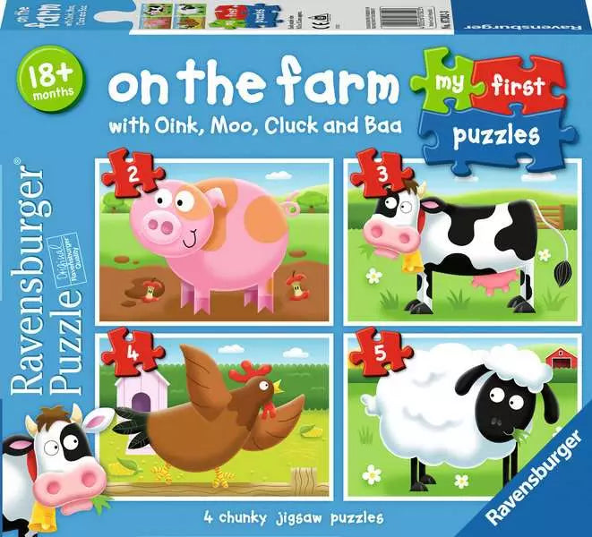My First Puzzles: On The Farm