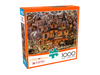 Charles Wysocki Trick or Treat Hotel 1000 Piece Puzzle