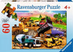 Construction Crowd 60 Piece Puzzle