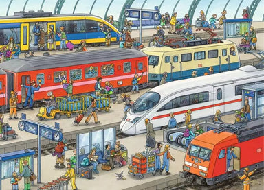 Railway Station 60 Piece Puzzle