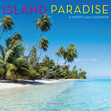 Island Paradise 2026 Mini Wall Calendar