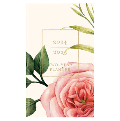 Vintage Floral 2024-2025 Two-Year Planner    