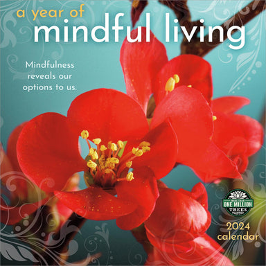 A Year of Mindful Living 2024 Wall Calendar    