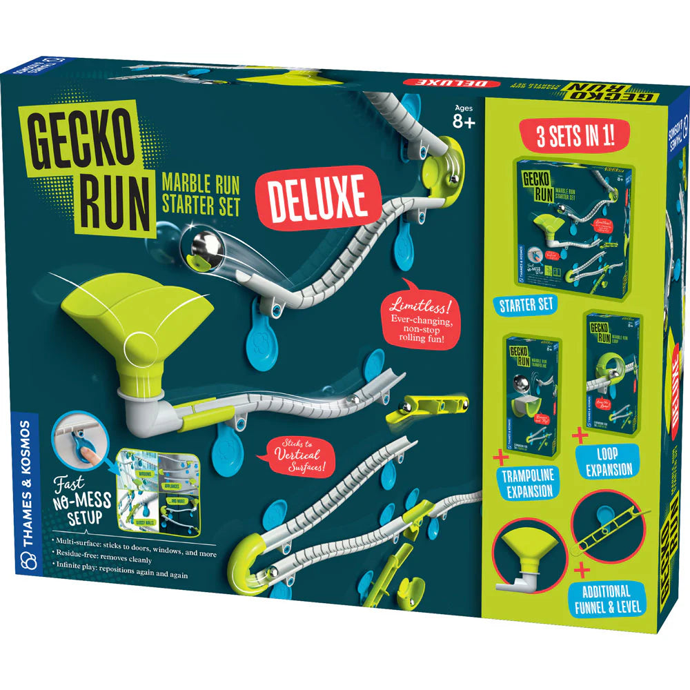 Gecko Run Deluxe Marble Run Starter Set