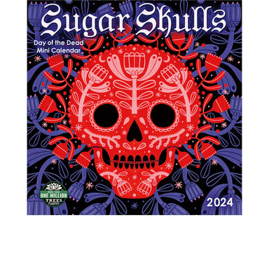 Sugar Skulls 2024 Mini Wall Calendar    