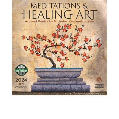 Meditations & Healing Art 2024 Mini Wall Calendar    