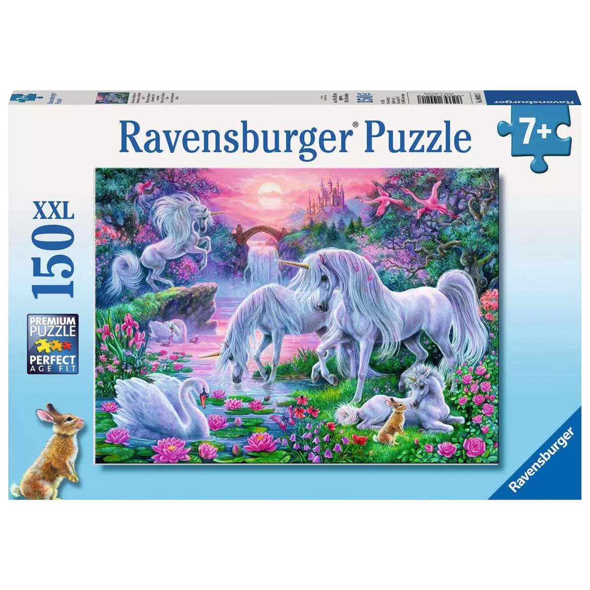 Unicorns in the Sunset Glow 150 Piece Puzzle