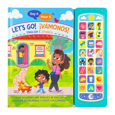 CDP Say It, Hear It: Let's Go! ¡Vamonos! (Bilingual) - Sound Book